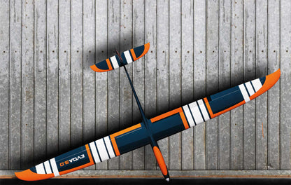 Robbe Modellsport EVOA 3.0 ARF VOLL-GFK "Elektro" HOCHLEISTUNGSSEGLER MIT 4-KLAPPENFLÜGEL