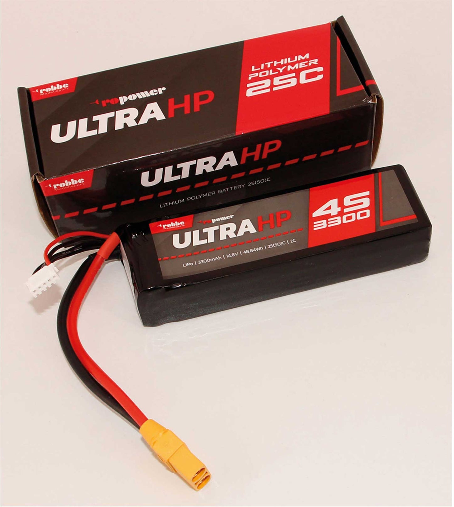 Robbe Modellsport RO-POWER ULTRA HP 3300MAH 14,8 VOLT 4S 25(50)C LIPO AKKU