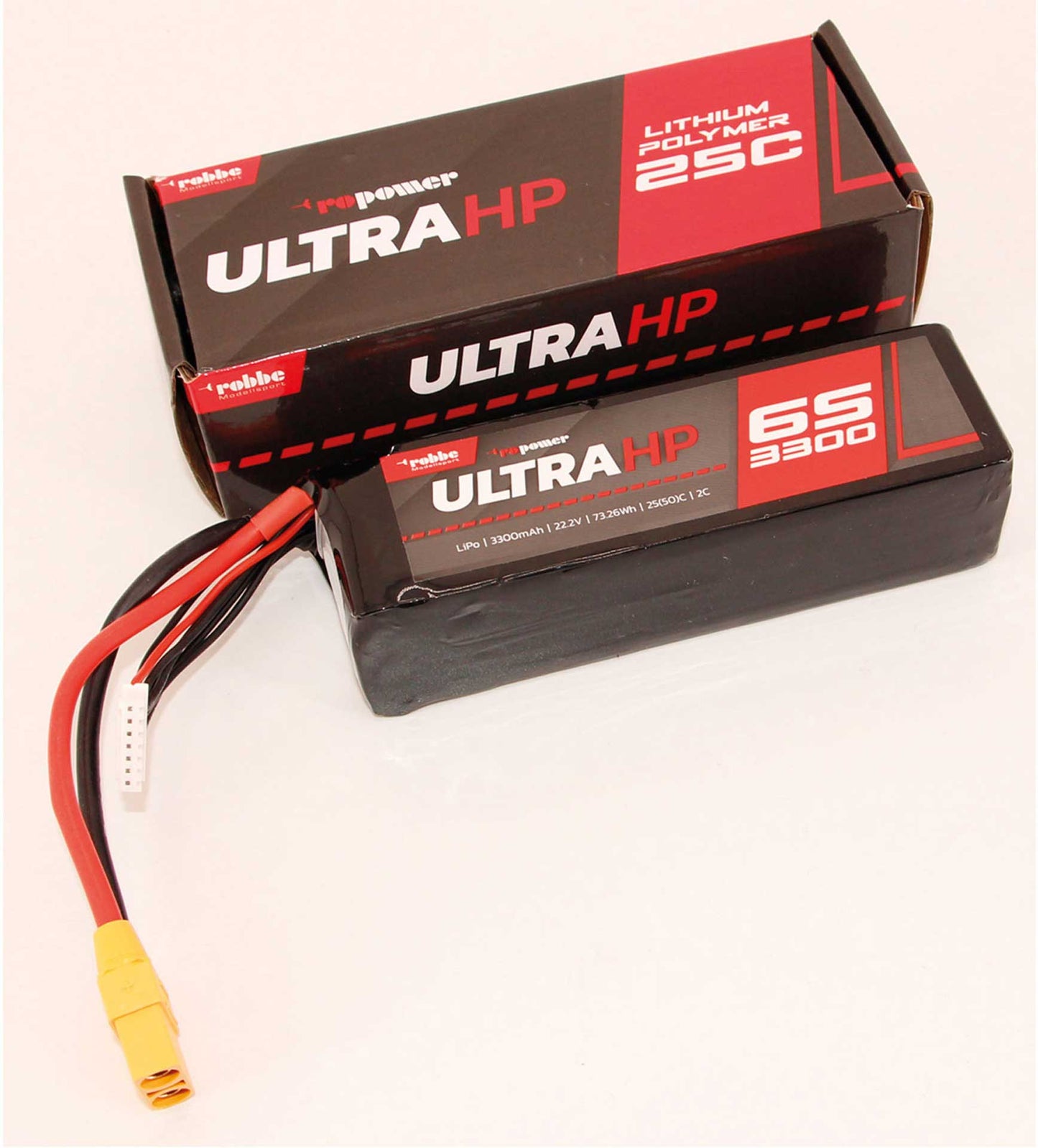 Robbe Modellsport RO-POWER ULTRA HP 3300MAH 22,2 VOLT 6S 25(50)C LIPO AKKU