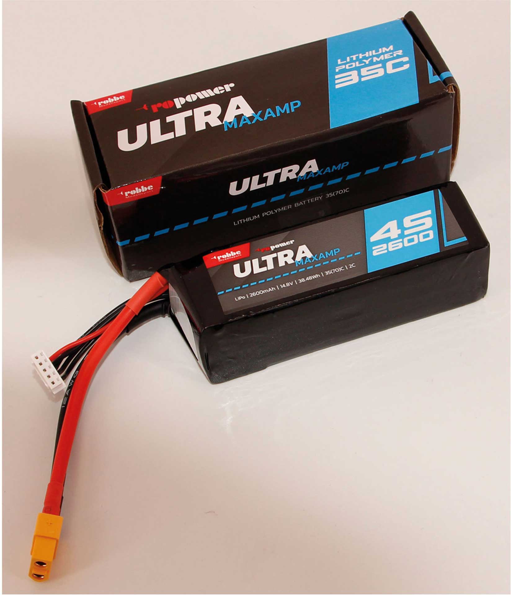 Robbe Modellsport RO-POWER ULTRA MAXAMP 2600MAH 14,8 VOLT 4S 35(70)C LIPO AKKU