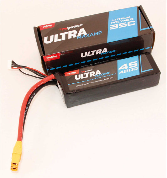 Robbe Modellsport RO-POWER ULTRA MAXAMP 4200MAH 14,8 VOLT 4S 35(70)C LIPO AKKU