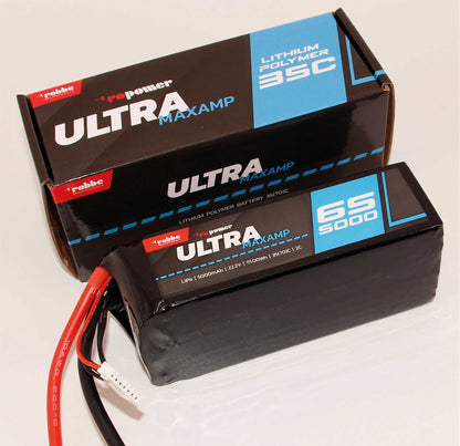 Robbe Modellsport RO-POWER ULTRA MAXAMP 5000MAH 22,2 VOLT 6S 35(70)C LIPO AKKU XT-90