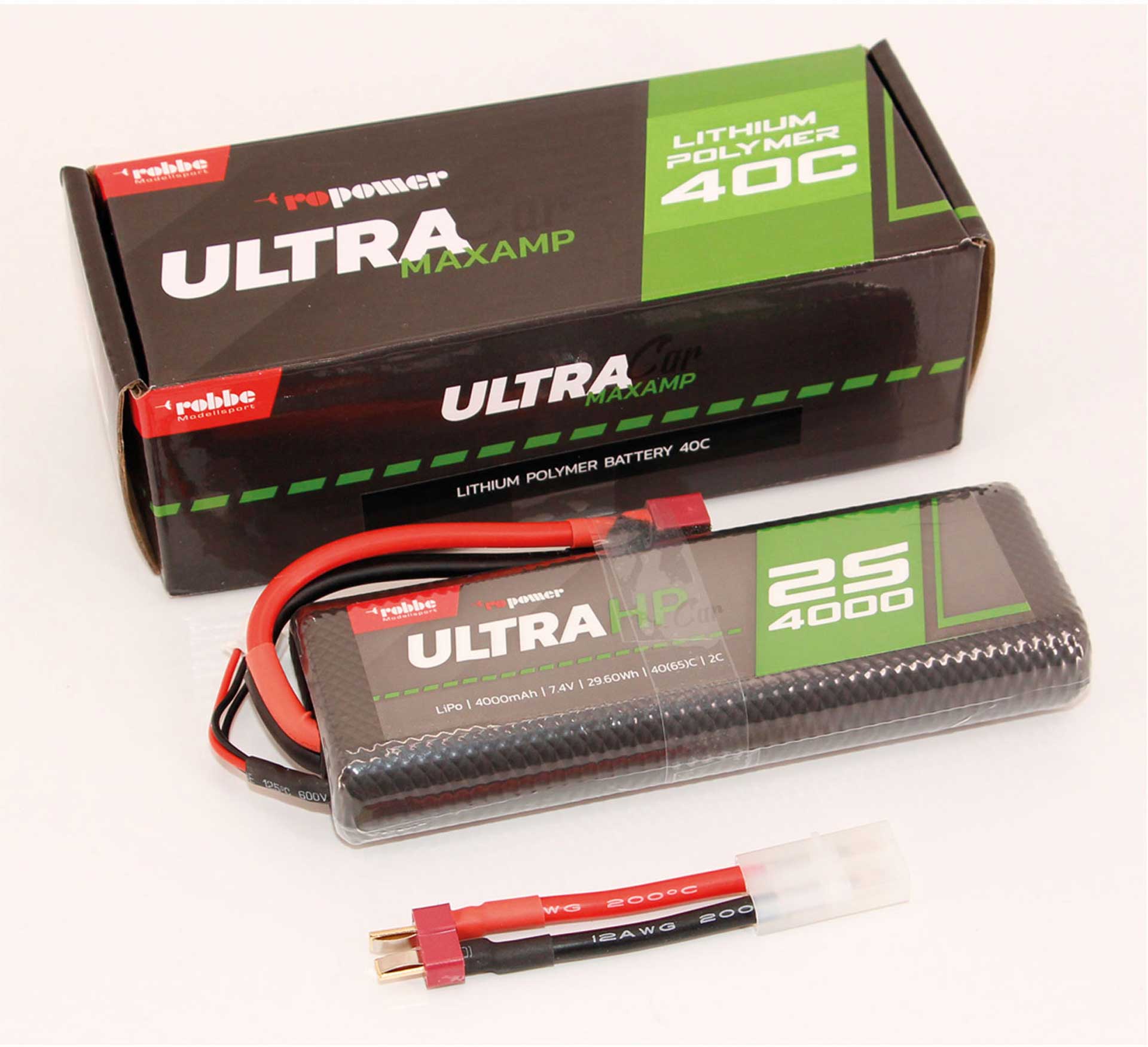 Robbe Modellsport RO-POWER ULTRA HP CAR 4000MAH 7,4 VOLT 2S 40(65)C LIPO AKKU