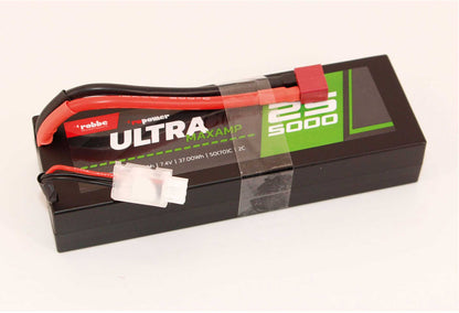 Robbe Modellsport RO-POWER ULTRA MAXAMP CAR 5000MAH 7,4 VOLT 2S 35(70)C LIPO AKKU T-(XT-60) Stecker