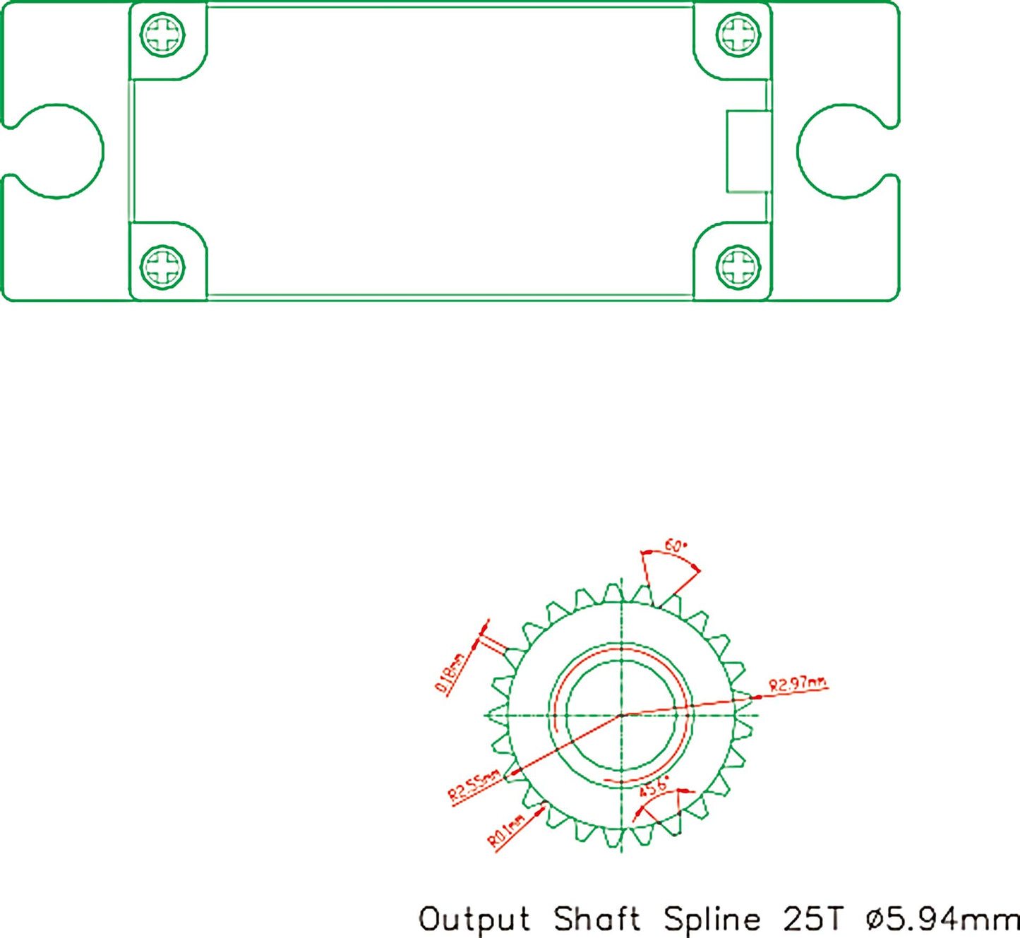 Robbe Modellsport FS 288+ BB MG HV DIGITAL SERVO mit Softstart
