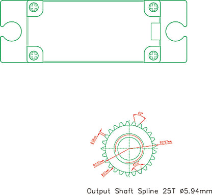 Robbe Modellsport FS 288+ BB MG HV DIGITAL SERVO mit Softstart