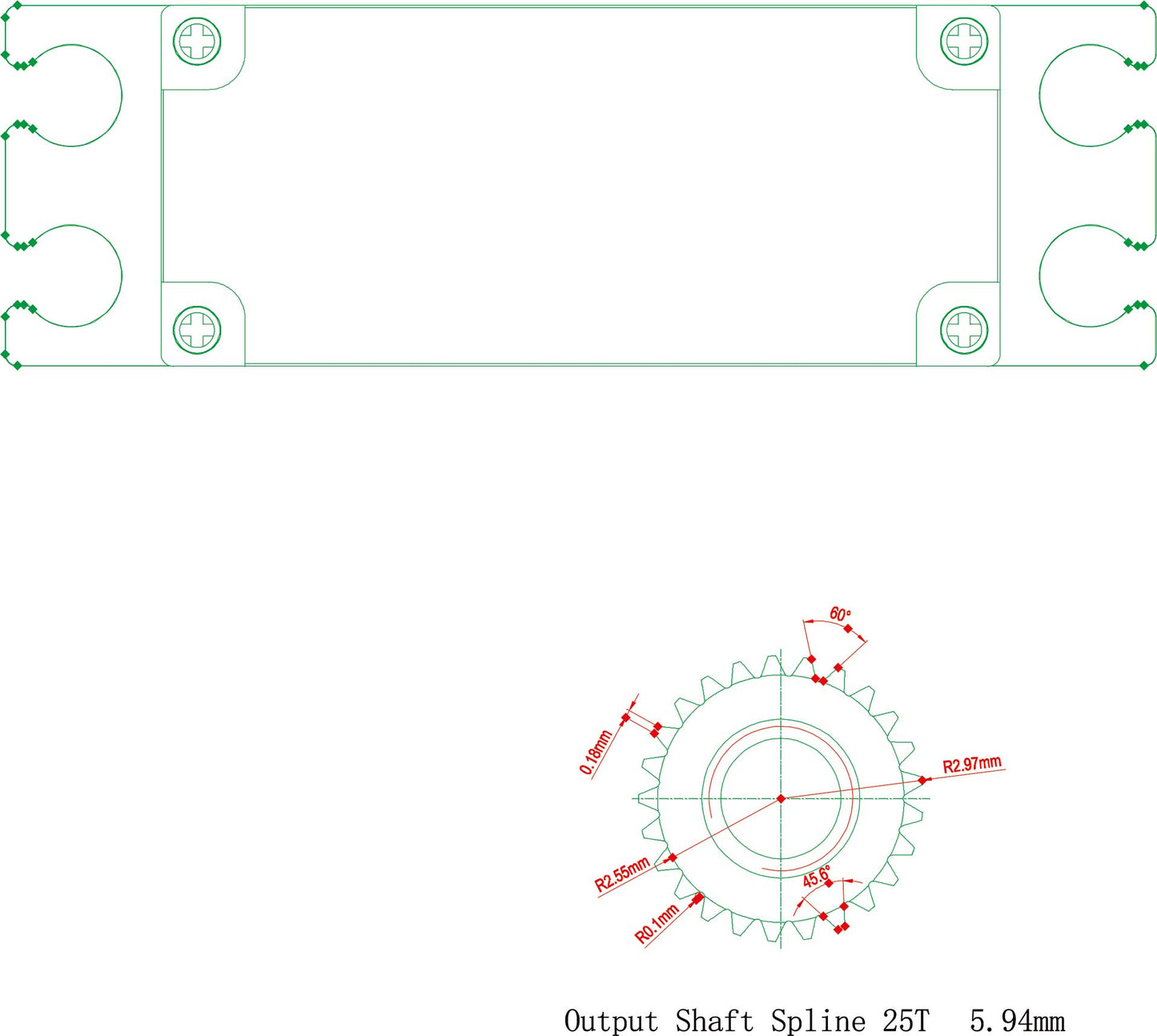Robbe Modellsport FS 335+ BB MG HV DIGITAL SERVO mit Softstart