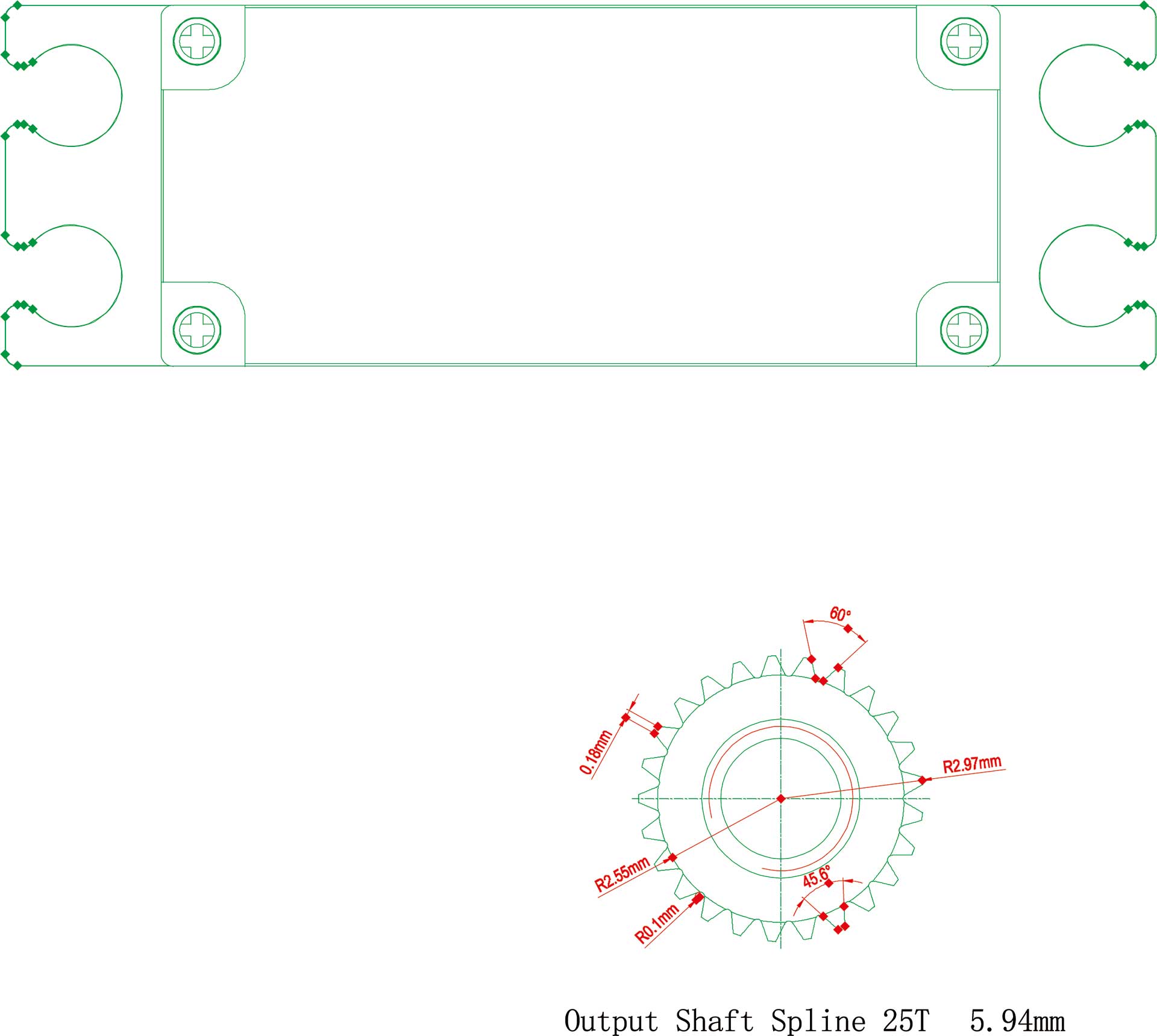Robbe Modellsport FS 335+ BB MG HV DIGITAL SERVO mit Softstart
