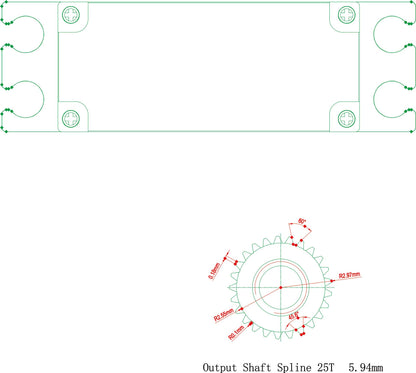 Robbe Modellsport FS 335+ BB MG HV DIGITAL SERVO mit Softstart
