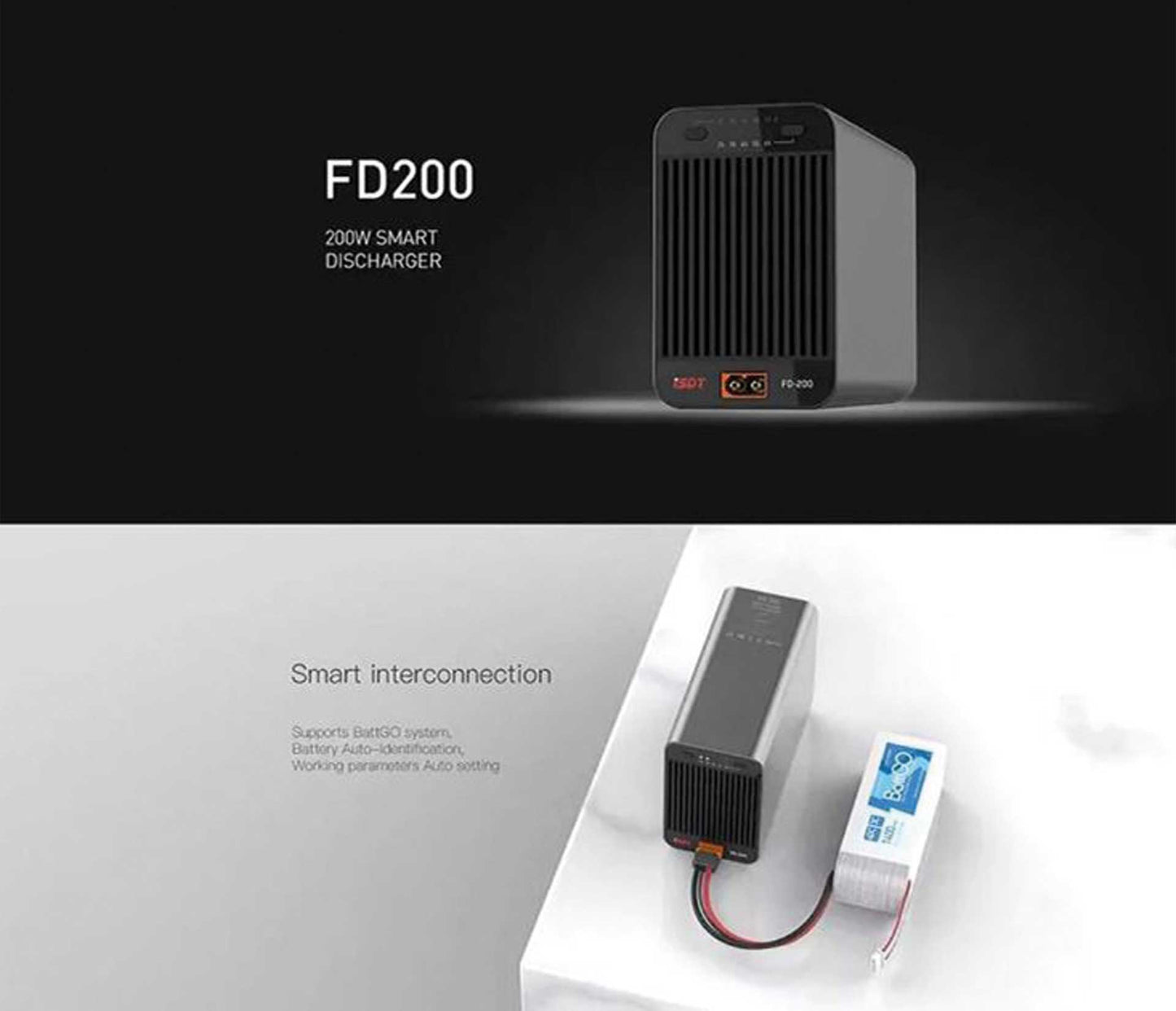 ISDT FD-200 SMART DISCHARGER 2-8S LIPO FD200 /  Entlader