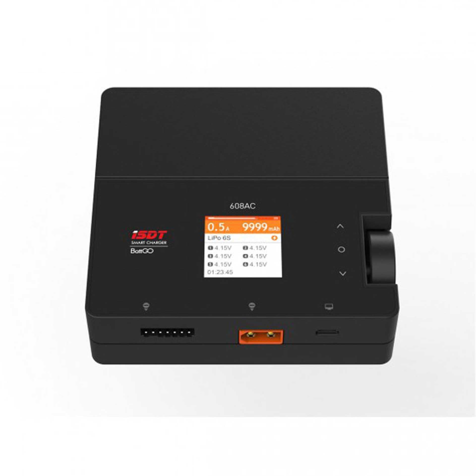 ISDT 608AC SMART CHARGER AC/DC 60/200W BATTGO™ READY -8Q 1-6S Ladegerät