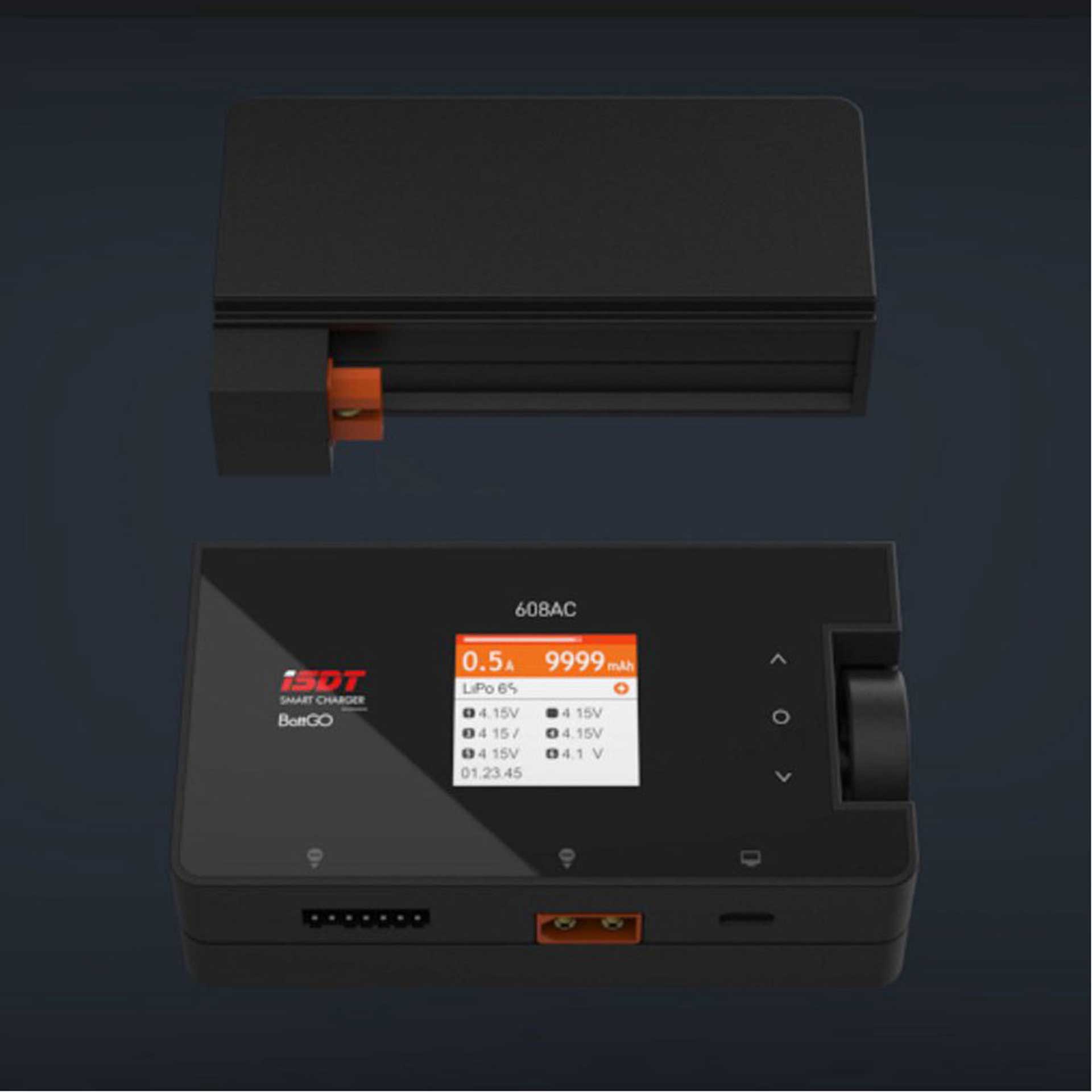 ISDT 608AC SMART CHARGER AC/DC 60/200W BATTGO™ READY -8Q 1-6S Ladegerät