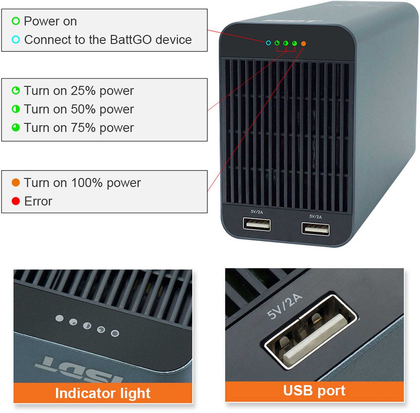 ISDT SP2425 24V SMART POWER NETZGERÄT 600W MIT BATTGO®