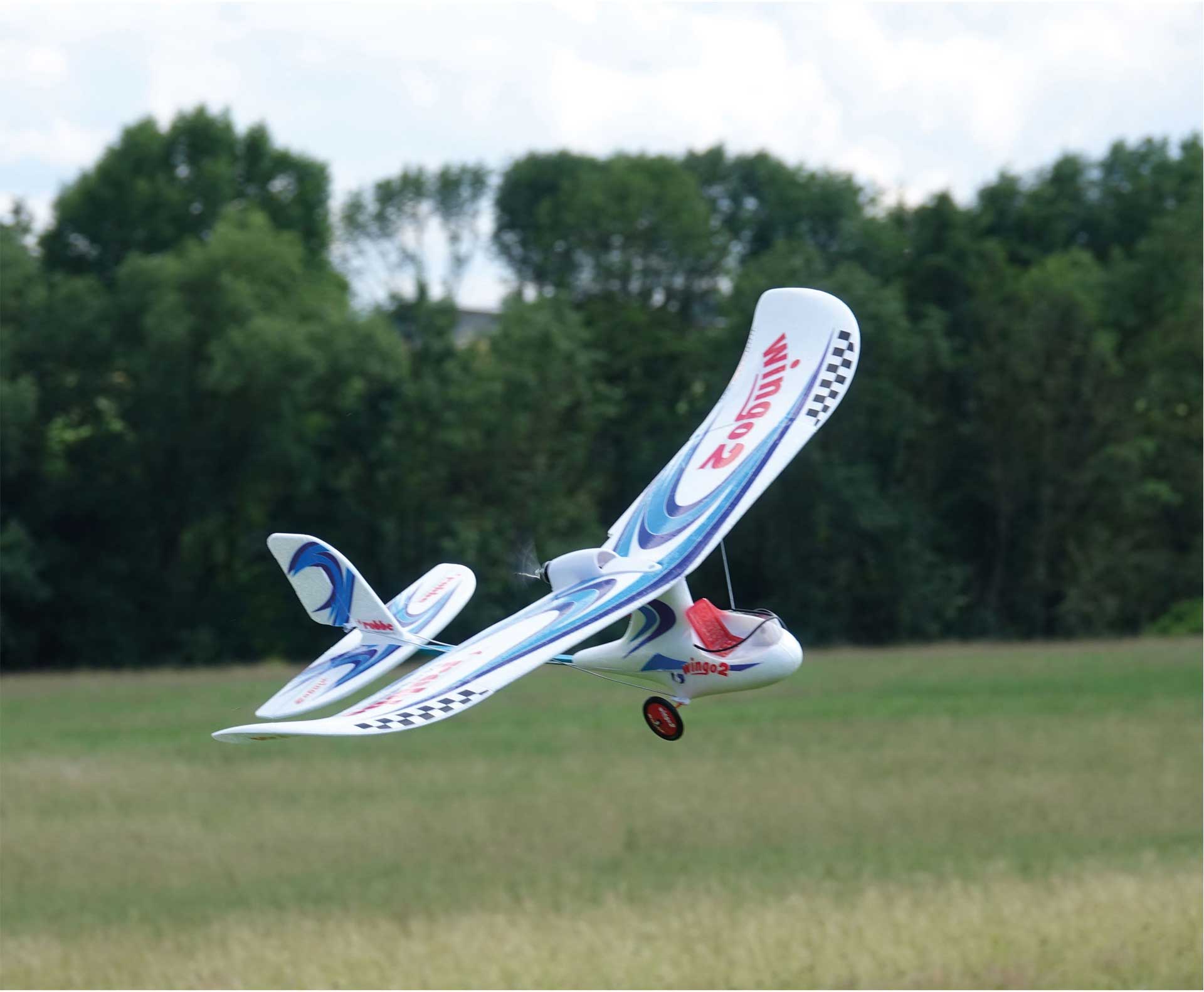 Robbe Modellsport WINGO 2 KIT Bausatz "YOU CAN FLY" mit Brushless Motor, Regler und Servos, weitgehend vorgefertigt