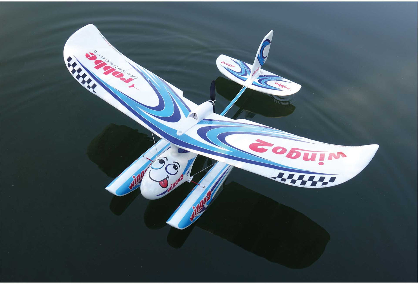 Robbe Modellsport WINGO 2 KIT Bausatz "YOU CAN FLY" mit Brushless Motor, Regler und Servos, weitgehend vorgefertigt