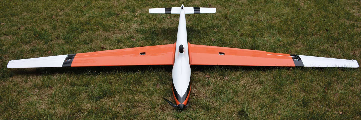 Robbe Modellsport MDM-1 FOX 3,5m Elektro PNP Voll GFK/CFK lackiert Orange Kunstflug Segelflugzeug