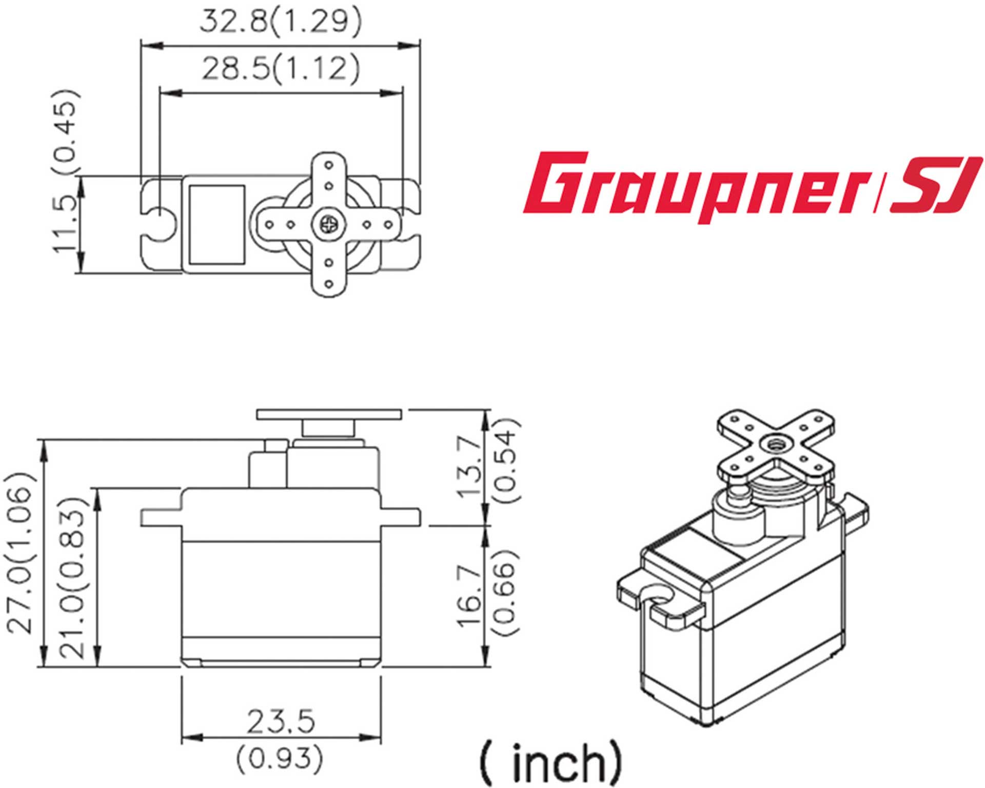 GRAUPNER DES 488 BB MG DIGITAL SERVO