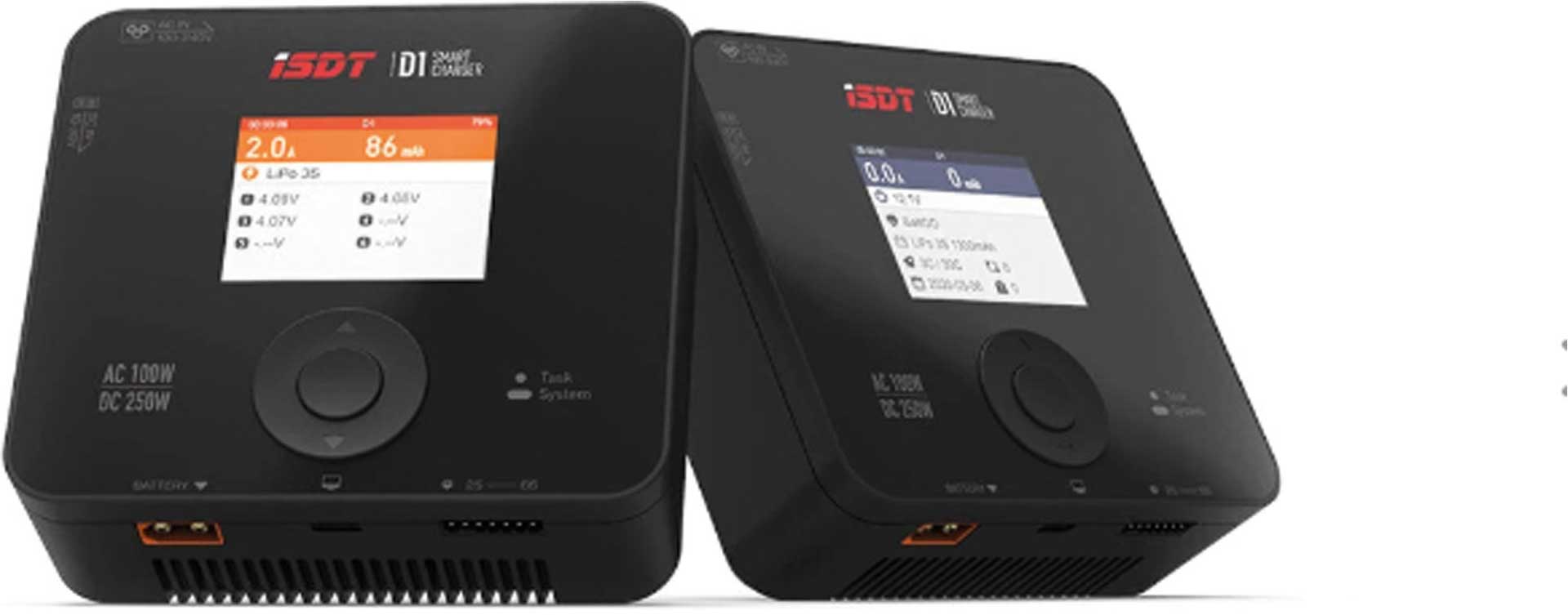 ISDT D1 Smart Charger AC/DC 100(250)W -10A, 1-6S Ladegerät
