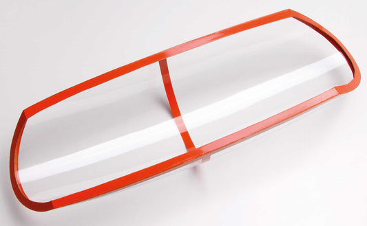 Robbe Modellsport KABINENHAUBE MDM-1 FOX 3,5M ORANGE VERKLEBT UND LACKIERT