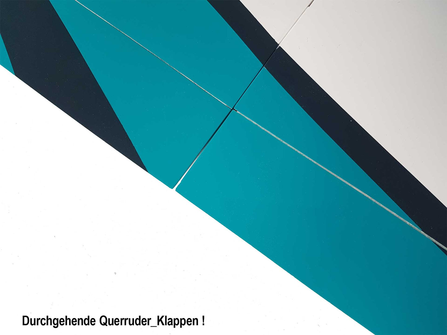 Robbe Modellsport SCIROCCO S 3,75M ARF (Petrol) VOLL-GFK HOCHLEISTUNGSSEGLER MIT 4-KLAPPENFLÜGEL