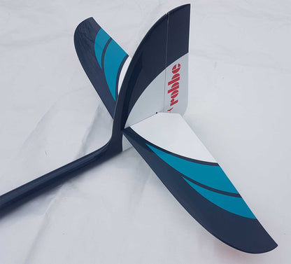 Robbe Modellsport SCIROCCO S 3,75M ARF (Petrol) VOLL-GFK HOCHLEISTUNGSSEGLER MIT 4-KLAPPENFLÜGEL