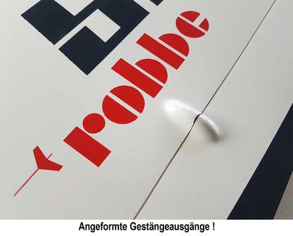 Robbe Modellsport SCIROCCO S 3,75M PNP Voll-GfK HOCHLEISTUNGSSEGLER MIT 4-KLAPPENFLÜGEL