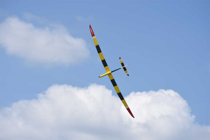 Robbe Modellsport SCIROCCO L 4,0M ARF (Gelb) Voll-GfK HOCHLEISTUNGSSEGLER MIT 4-KLAPPENFLÜGEL