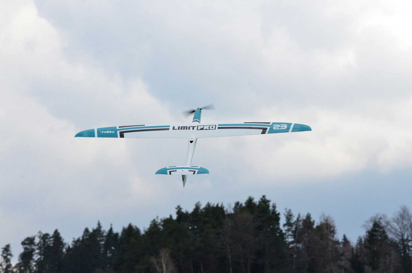 Robbe Modellsport Limit Pro PNP PETROL mit eingebauten Servos und Antrieb, Voll-GfK/CfK