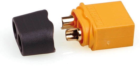 Robbe Modellsport XT-60 Stecker mit Lötpin Abdeckung 100Stk. Großpackung (Kontakt = Stecker)