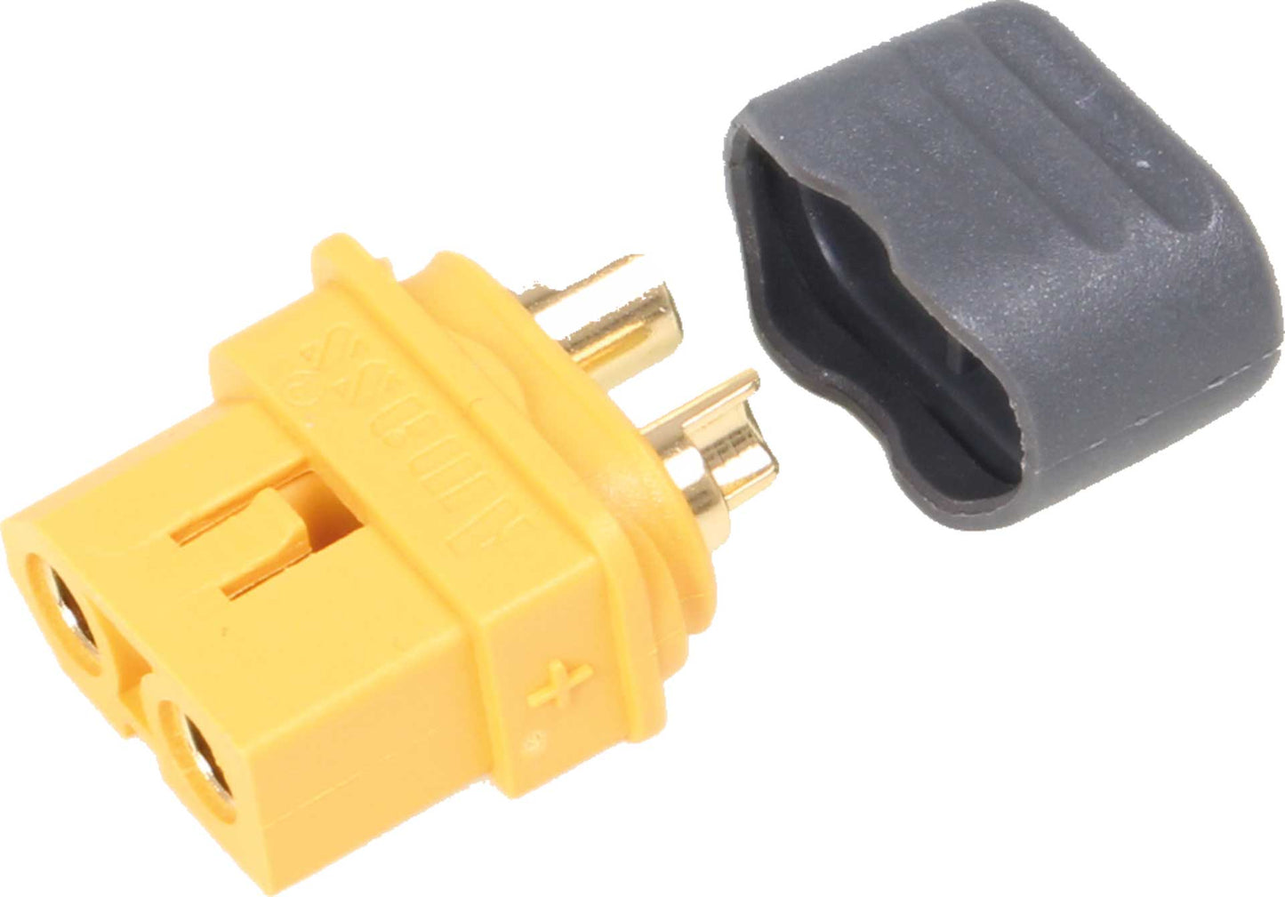 Robbe Modellsport XT-60 Buchsen mit Lötpin Abdeckung 100Stk. Großpackung (Kontakt = Buchse)