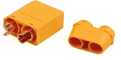 Robbe Modellsport XT-90 S Stecker mit Lötpin Abdeckung 100Stk. Grosspackung (Kontakt = Stecker)
