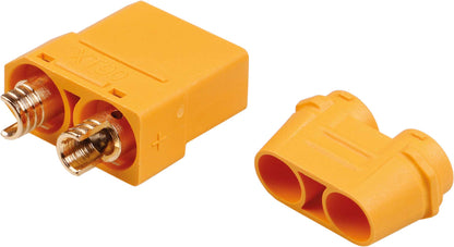Robbe Modellsport XT-90 Buchsen mit Lötpin Abdeckung 100Stk. Großpackung (Kontakt = Buchse)
