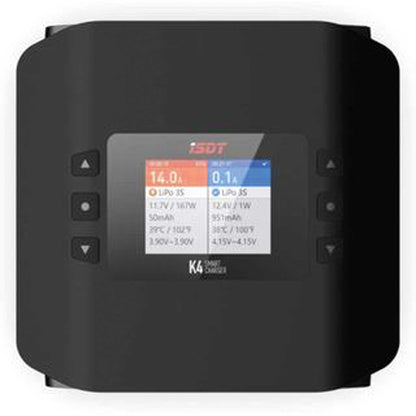 ISDT K4 Smart Charger AC/DC 1-8S / 2x 20A 2x 600W