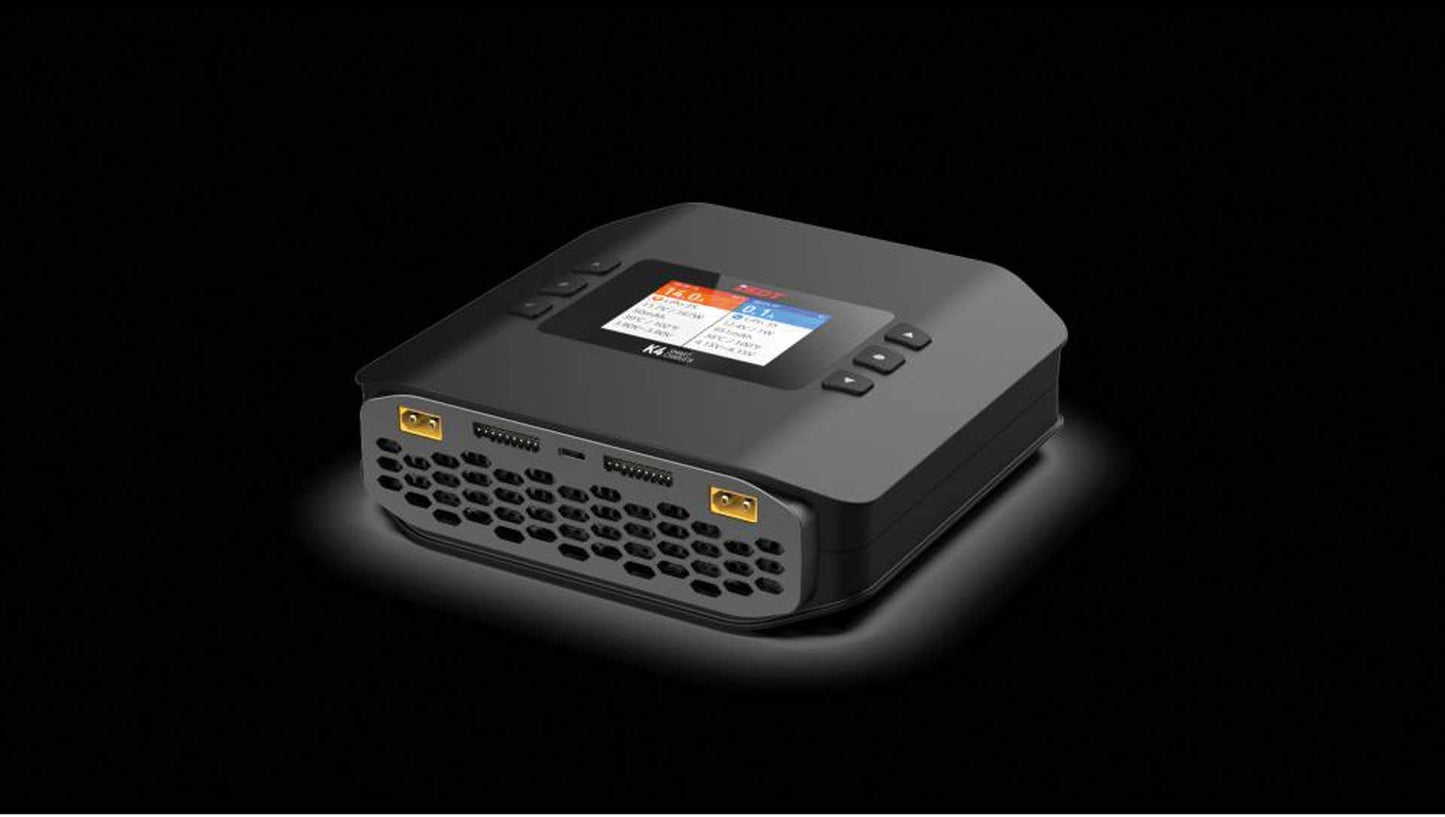 ISDT K4 Smart Charger AC/DC 1-8S / 2x 20A 2x 600W