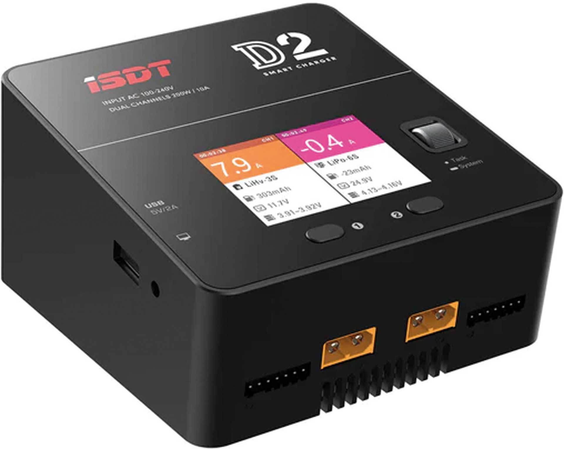 ISDT D2 Mark 2 Dual 200W 12A AC Ladegerät