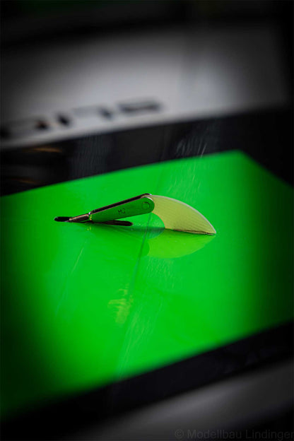 Robbe Modellsport Slider QE High Performance 4-Klappen Elektroflugmodell, Sperrholz/Balsa-Holzbausatz  "made in Austria"