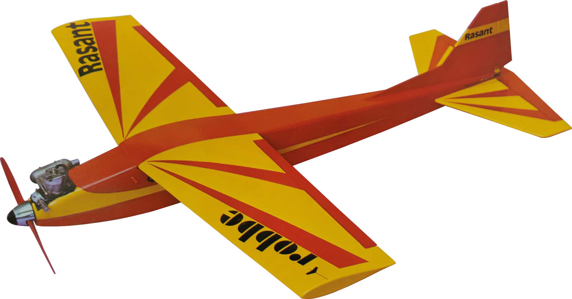 Robbe Modellsport Rasant Speed Verbrenner Version Jubiläumsausgabe 50 Jahre Robbe Rasant Holzbausatz