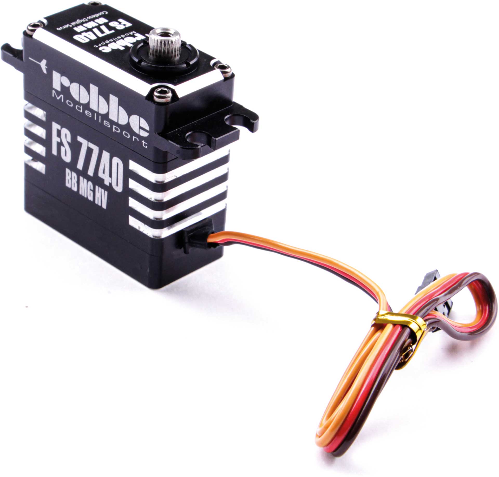 Robbe Modellsport FS 7740 BB MG HV WP Digital BL Servo Aluminium Gehäuse, wasserdicht, Brushless