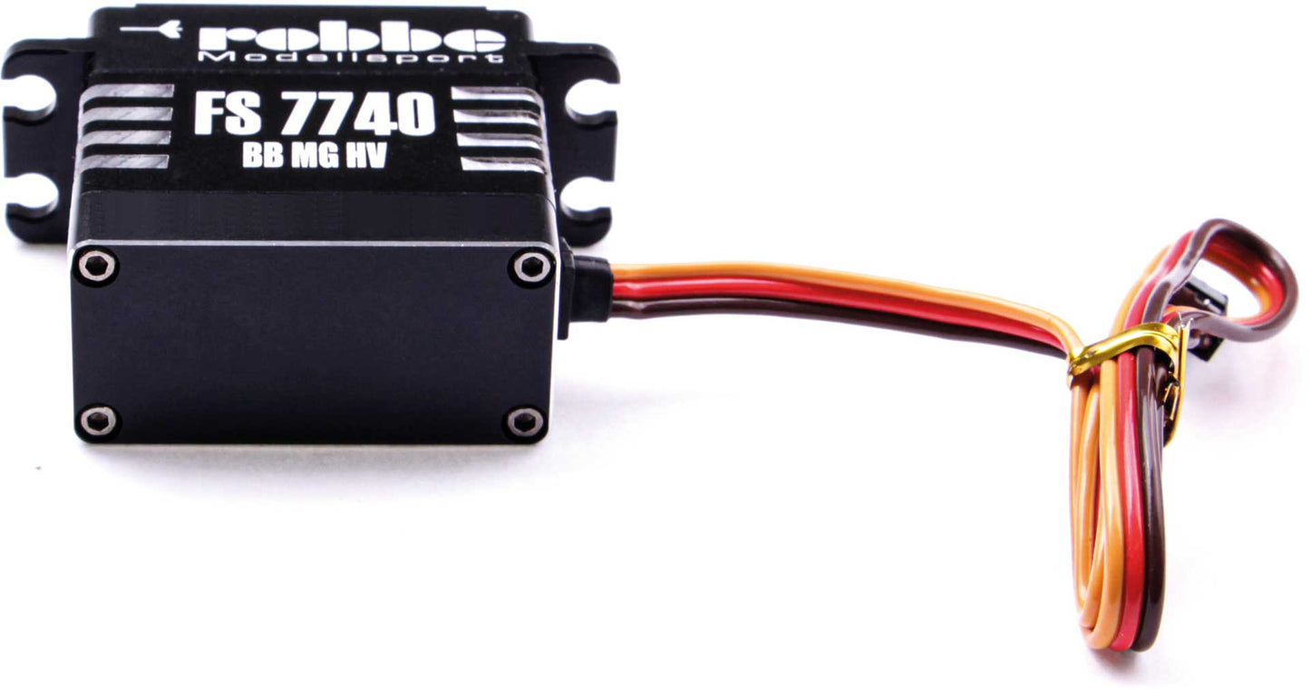 Robbe Modellsport FS 7740 BB MG HV WP Digital BL Servo Aluminium Gehäuse, wasserdicht, Brushless