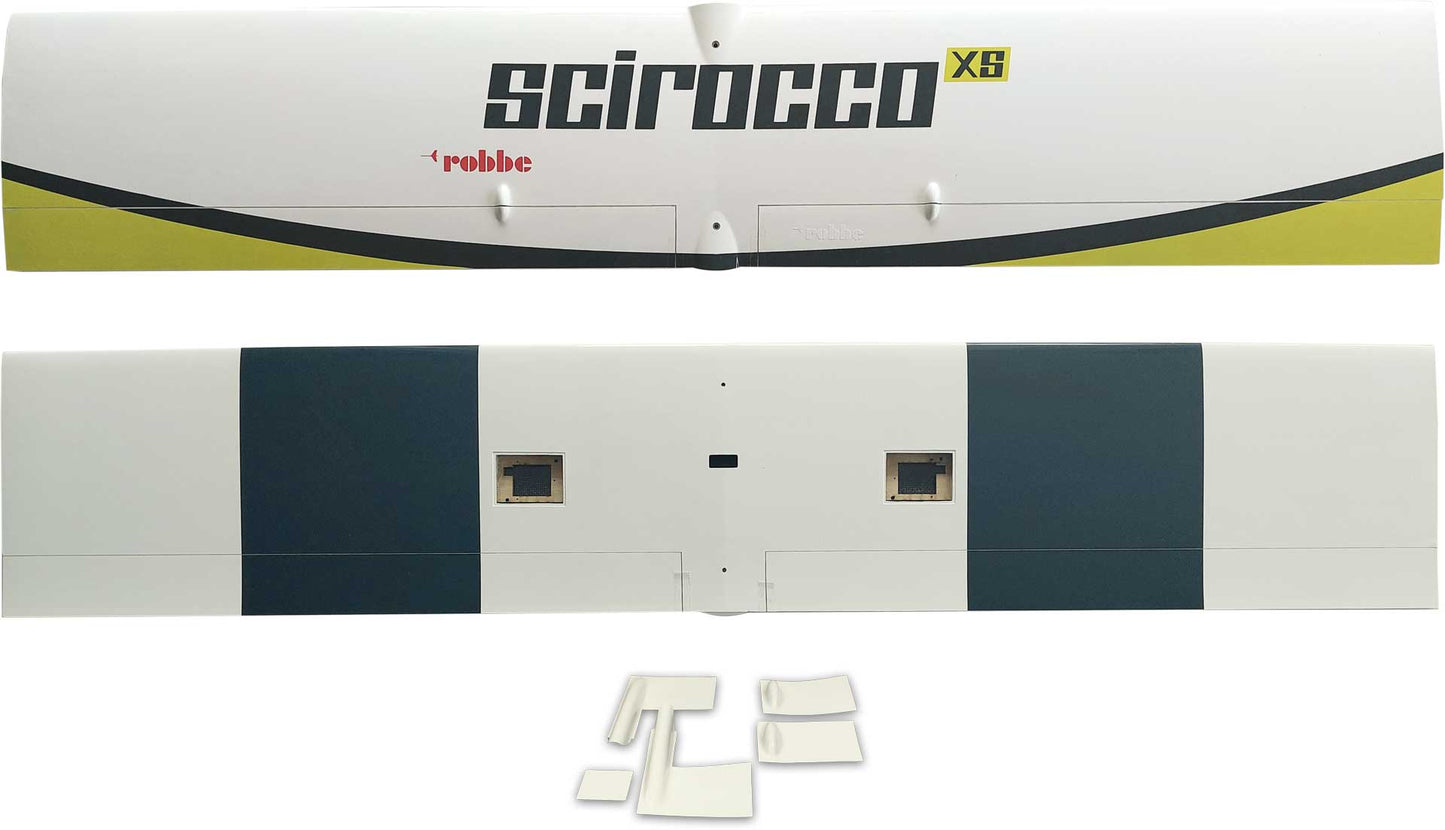 Robbe Modellsport Scirocco XS 3,25m ARF (lime) Voll-GfK Hochleistungssegler mit 4-Klappenflügel