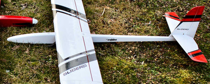 Robbe Modellsport Slider Q High Performance 4-Klappen Segelflugmodell, Sperrholz/Balsa-Holzbausatz  "Made in Austria"