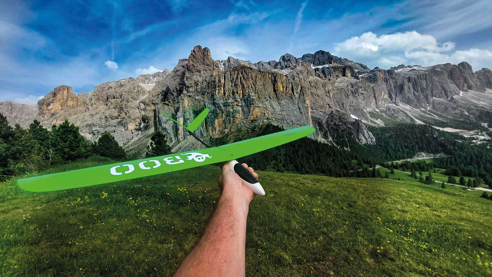 Robbe Modellsport Boo Slope Glider Holzbausatz in innovativer Sperrholzbauweise