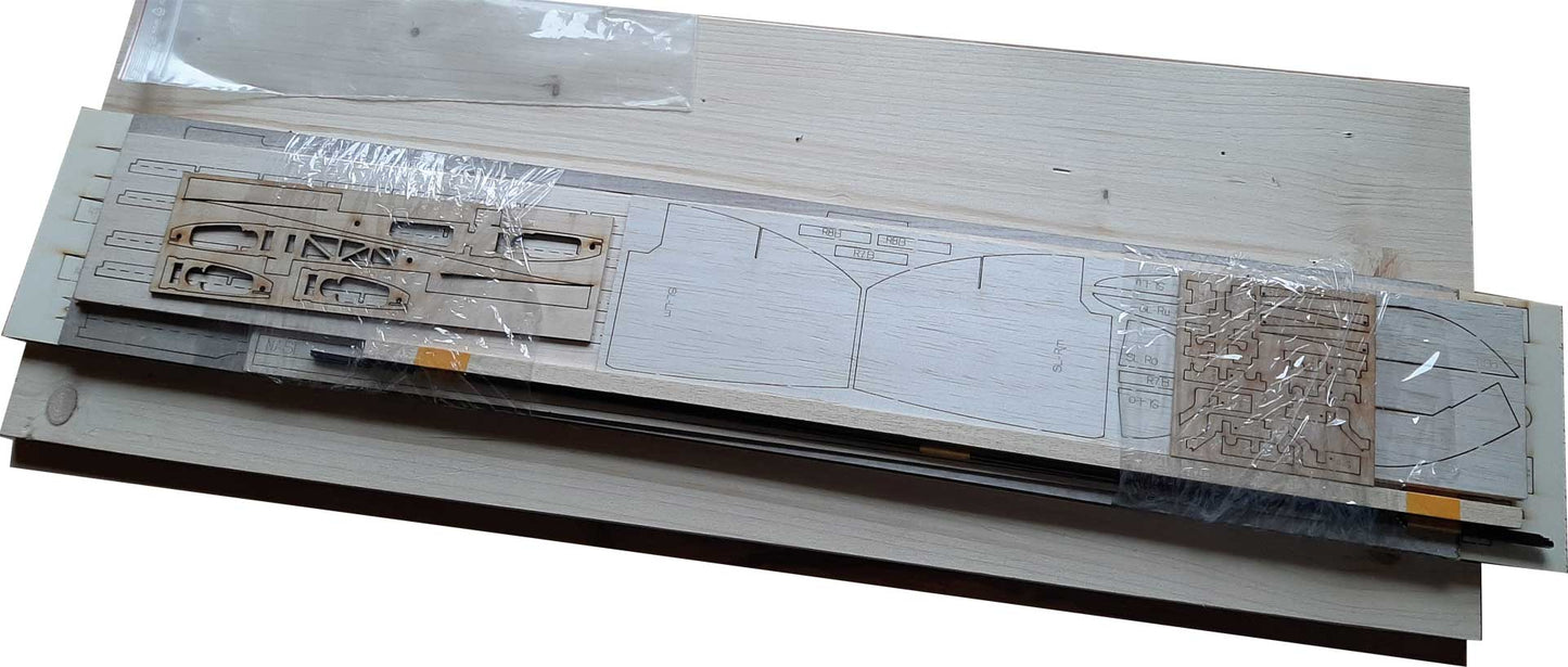 Robbe Modellsport VAYU Nurflügel Modell Holzbausatz in innovativer Sperrholzbauweise Version 2024