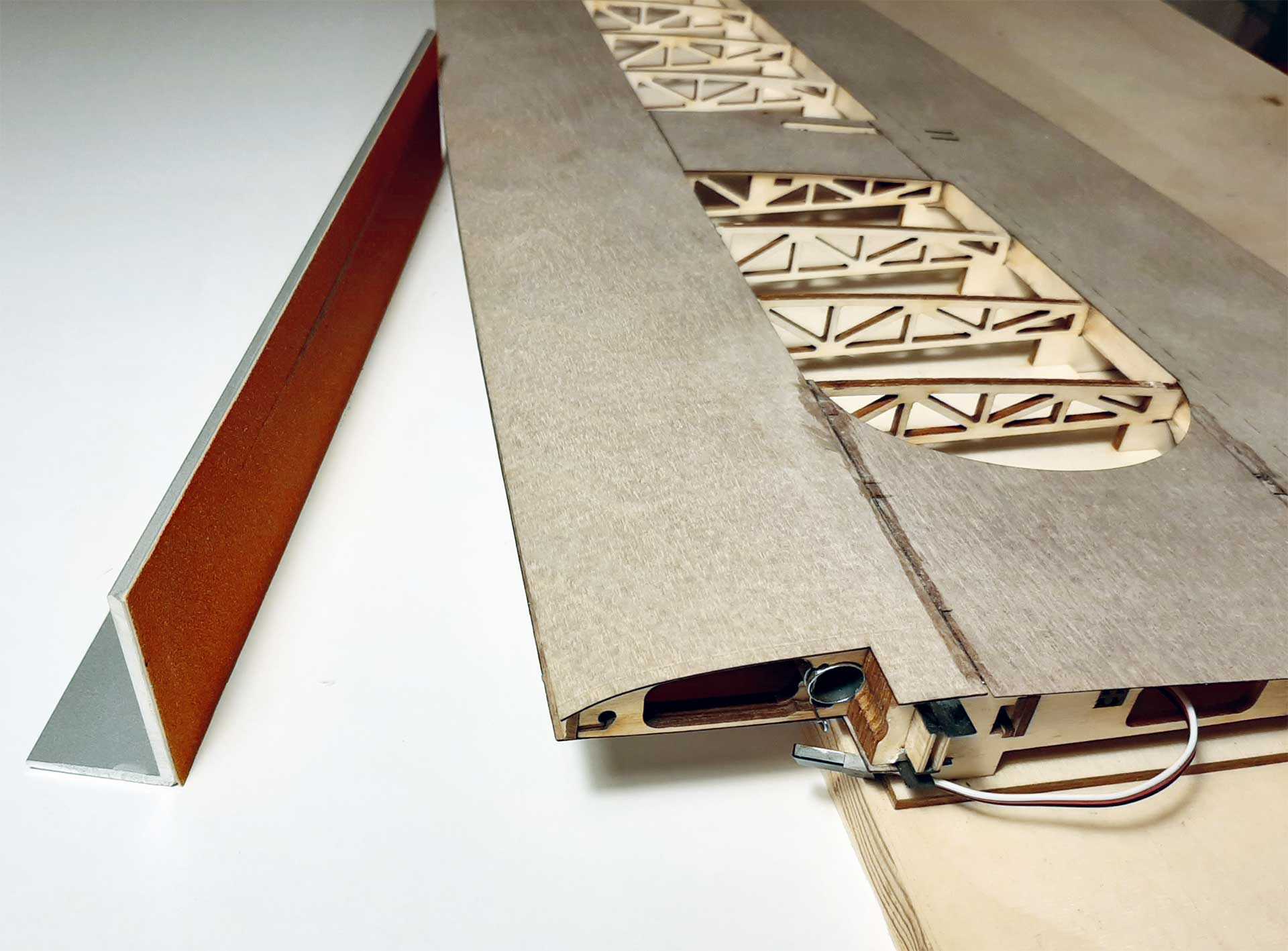 Robbe Modellsport VAYU Nurflügel Modell Holzbausatz in innovativer Sperrholzbauweise Version 2024