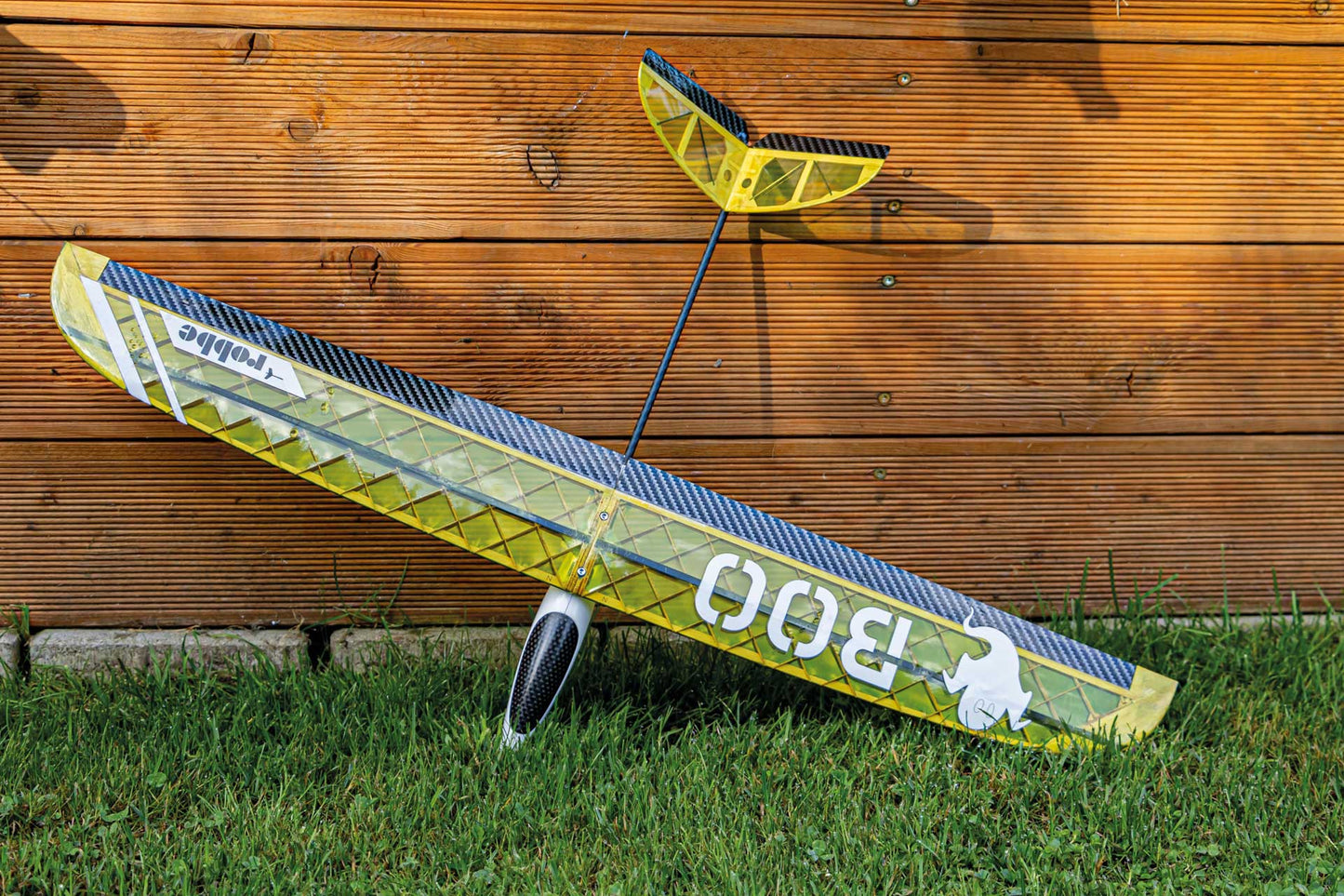 Robbe Modellsport Boo Slope Glider Gelb ARF in innovativer Sperrholzbauweise