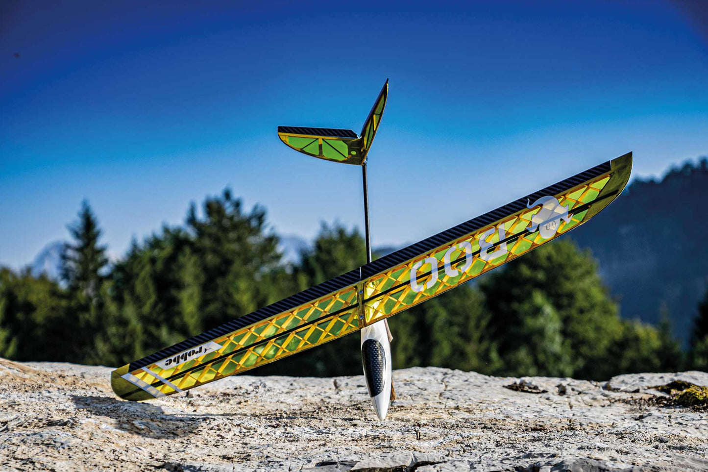 Robbe Modellsport Boo Slope Glider Gelb ARF in innovativer Sperrholzbauweise