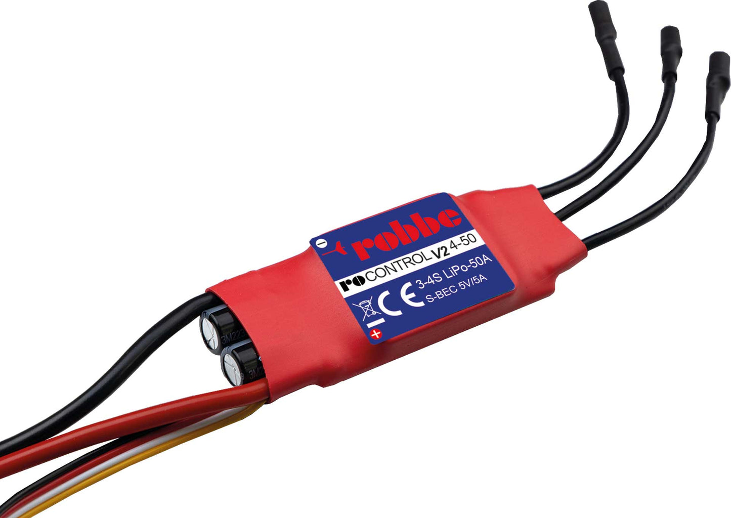 Robbe Modellsport RO-CONTROL 4-50 V2 3-4S -50(70)A 5V/5A SWITCH BEC Regler