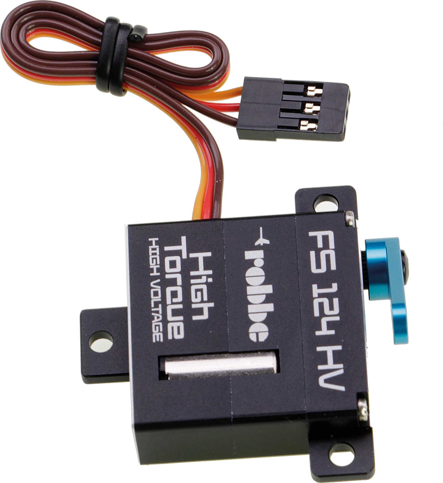Robbe Modellsport FS 124 BB MG HV Digital Flächen Servo Abmessungs-kompatibel X10 Mini, mit Softstart