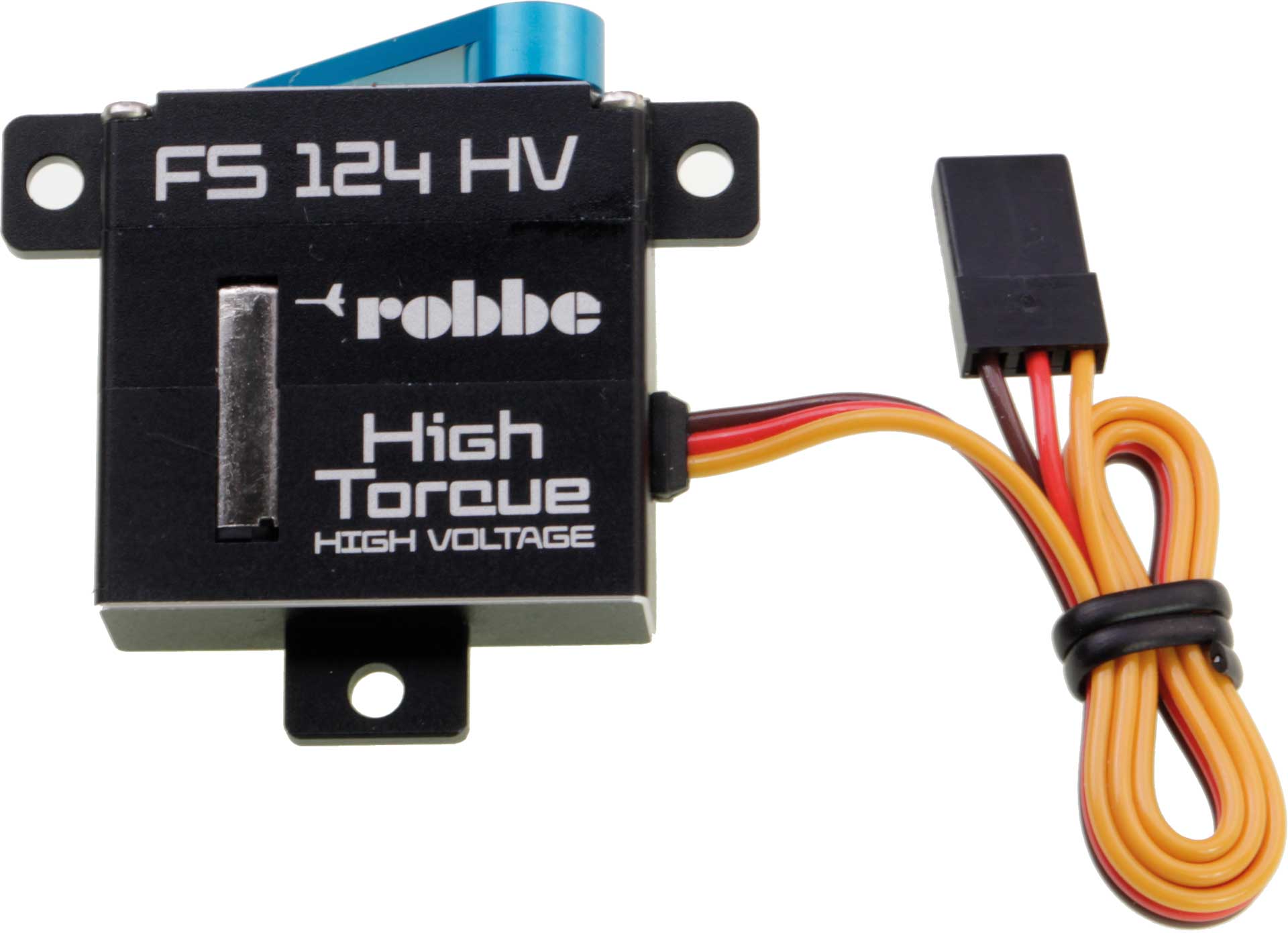 Robbe Modellsport FS 124 BB MG HV Digital Flächen Servo Abmessungs-kompatibel X10 Mini, mit Softstart