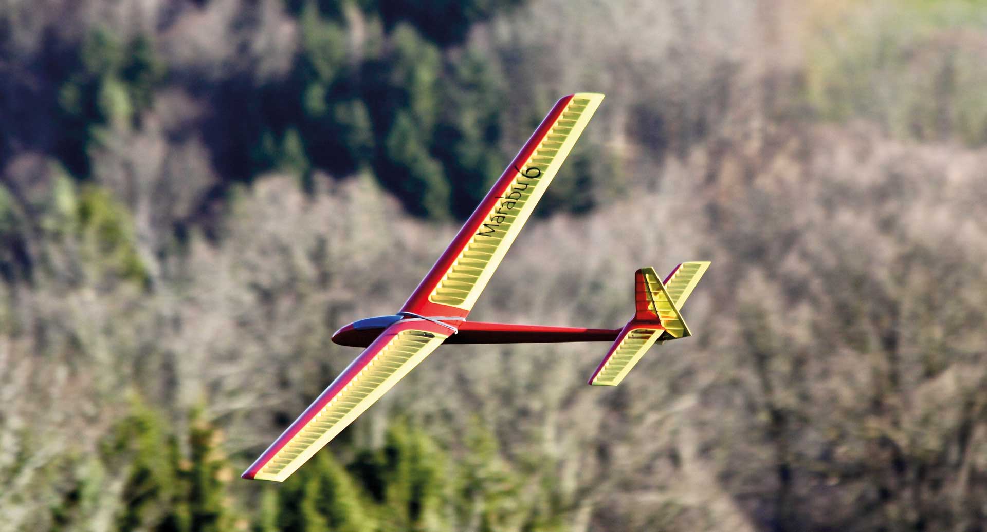 Robbe Modellsport Marabu 6 Holzbausatz Retro-Line Segler-, oder Elektromodell